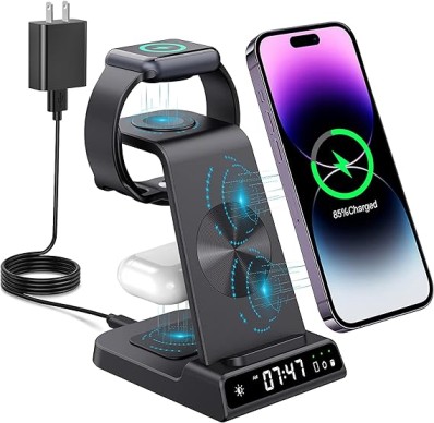 wireless charger; apple watch; apple watch on wireless charger; watch wireless charger; phone accessories; can you charge samsung watch on wireless charger; can you charge airpods on wireless charger; Apple Watch; Apple Watch Magnetic Charging; MagSafe Charger; inductive charging; Qi charging; qi chargers; Related Search;
